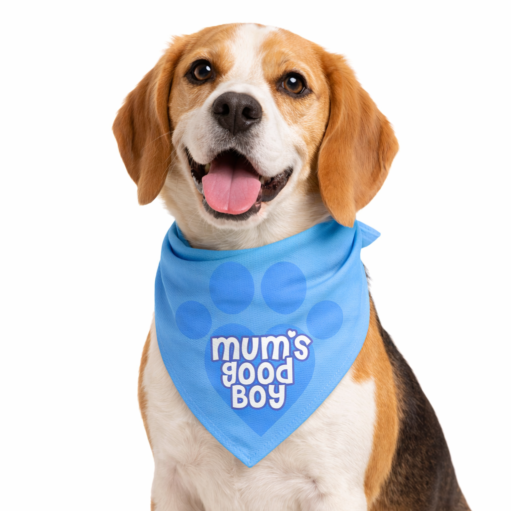 Mum's Good Boy Dog Bandana