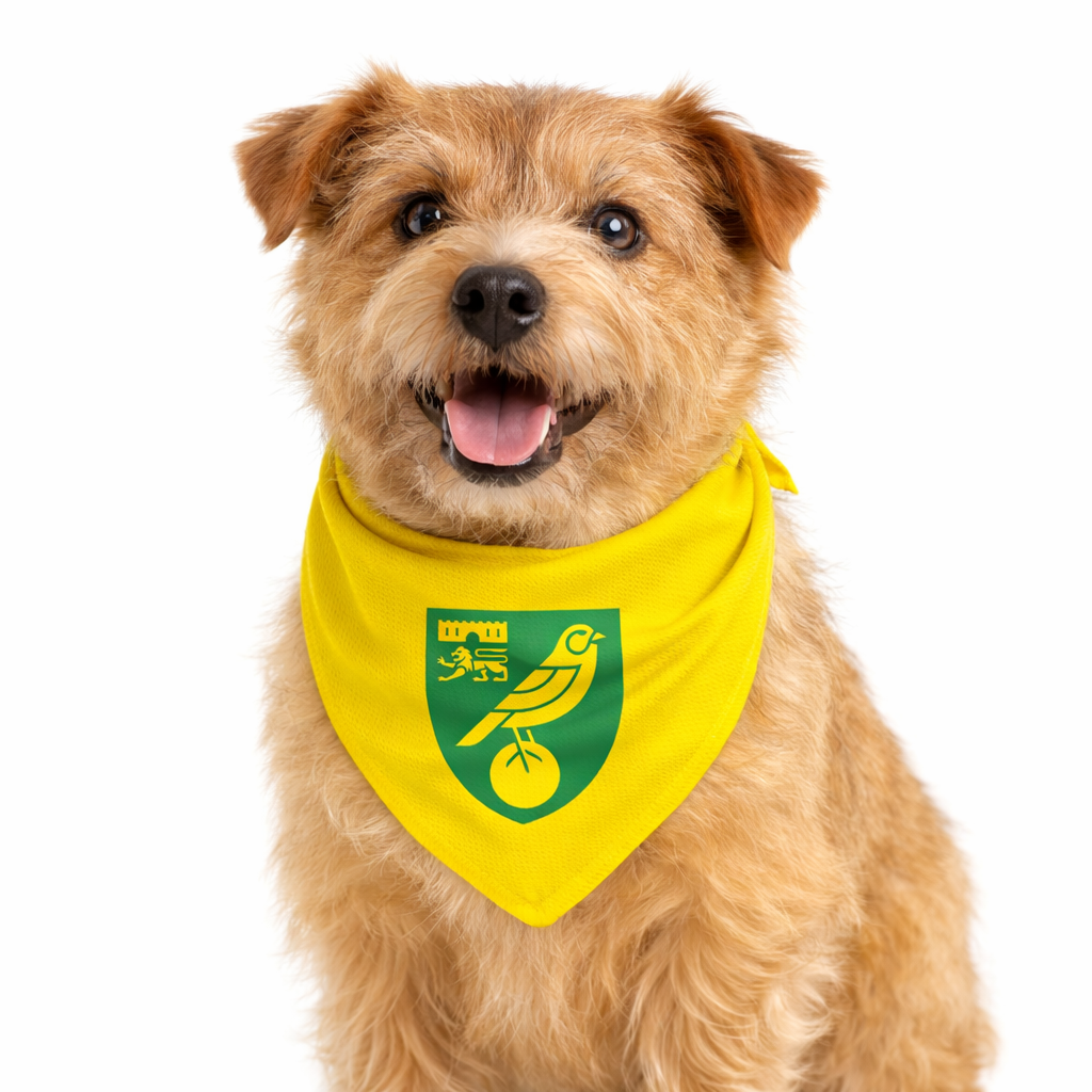 Norwich City Dog Bandana