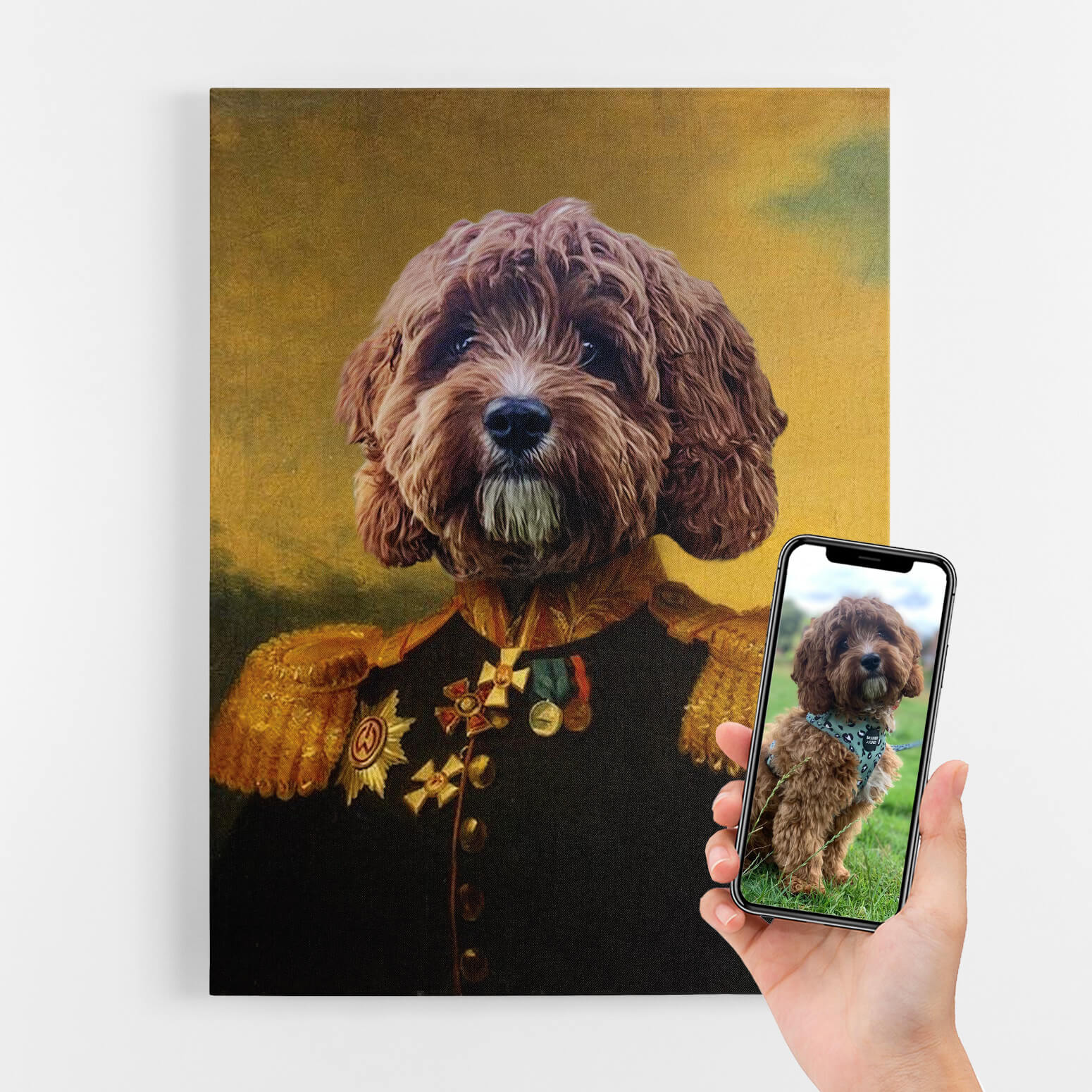 Dog General Portrait Canvas