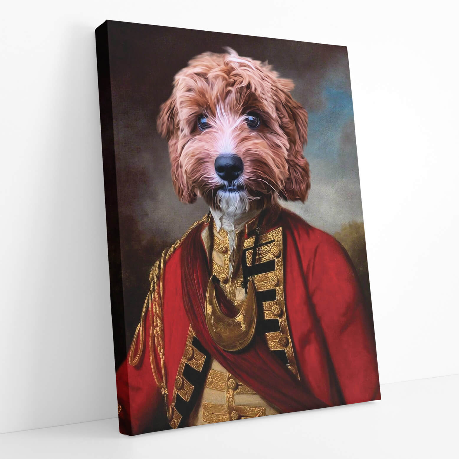 Royal Regiment Dog Portrait