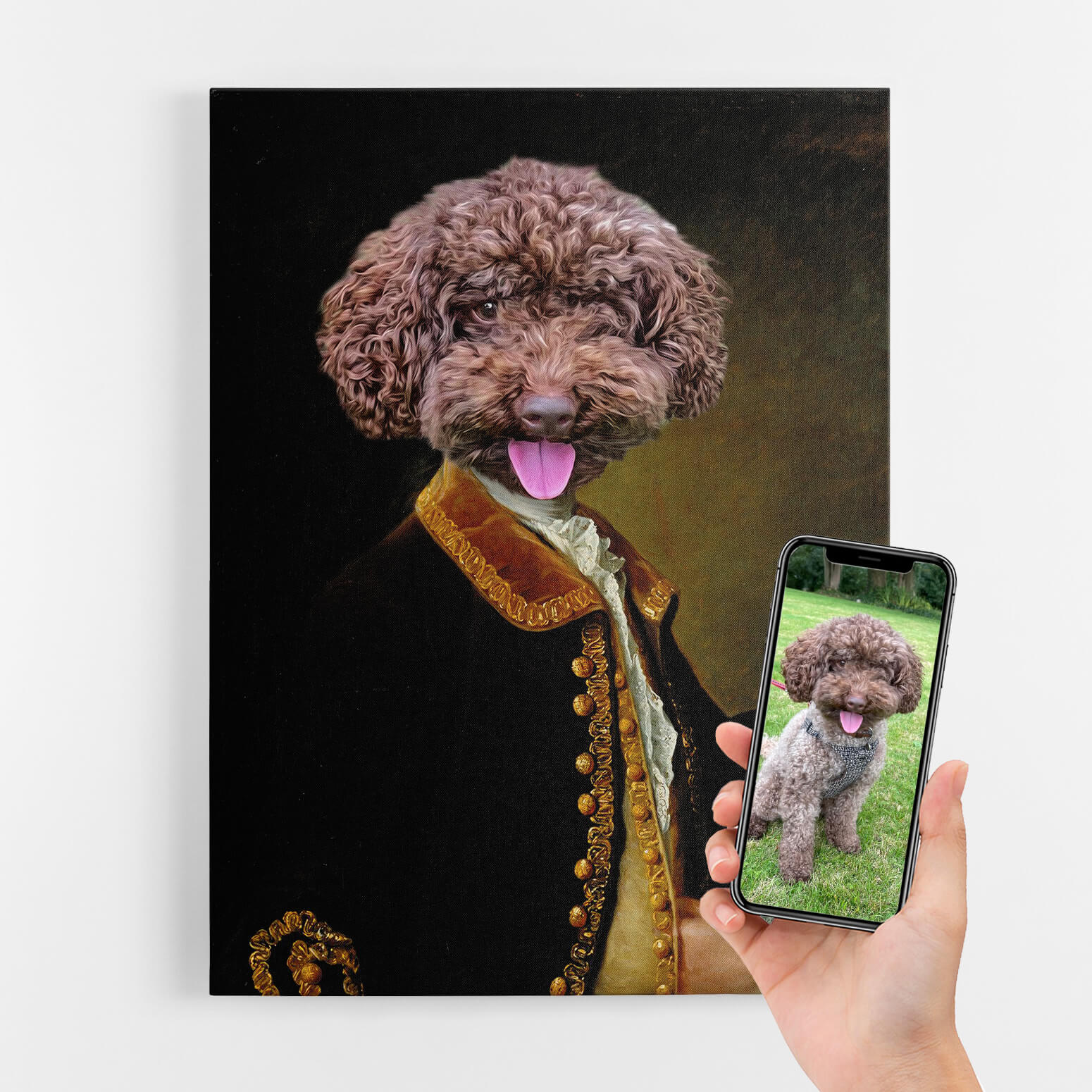 Royal Guy pet Portrait