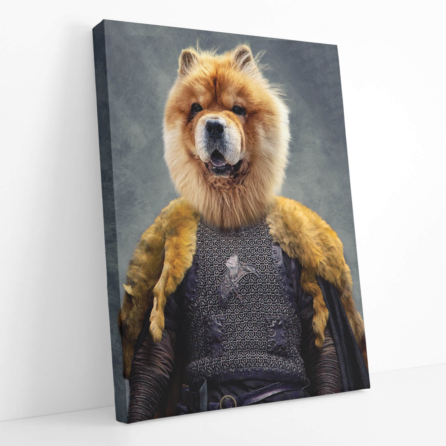 Knight Royal Dog Portrait