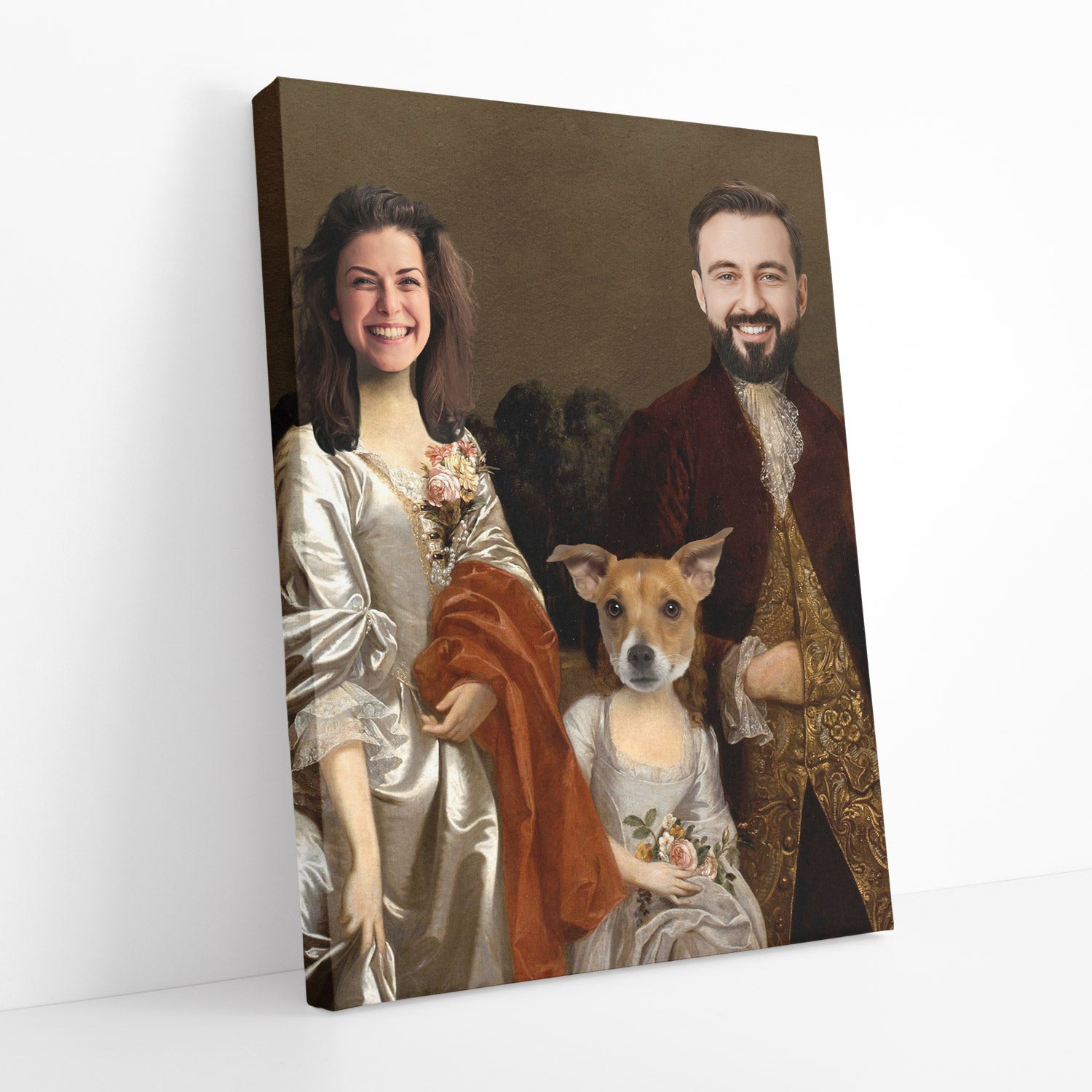 Shakespearean Family Pet Portrait