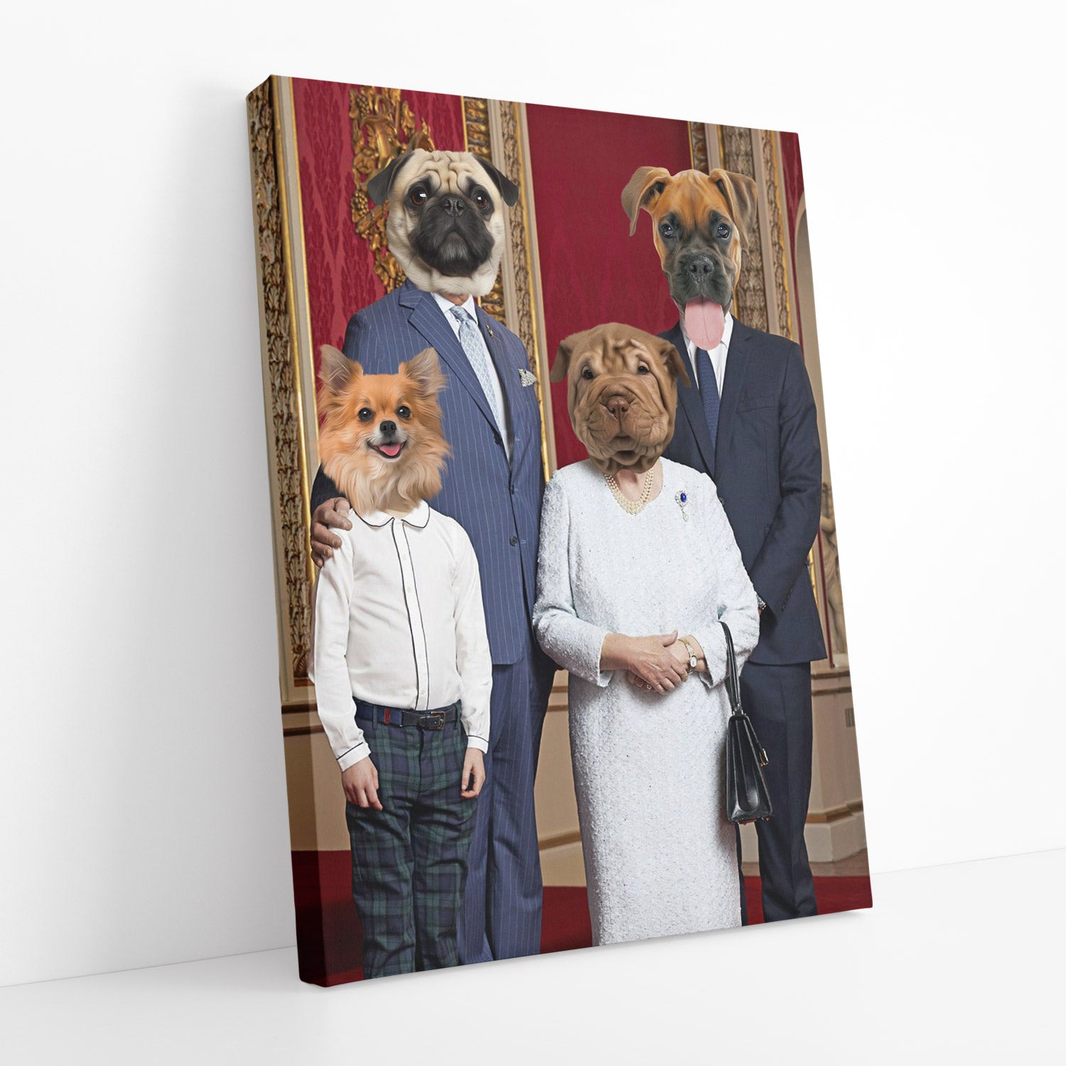 Royal Family Dog Portrait