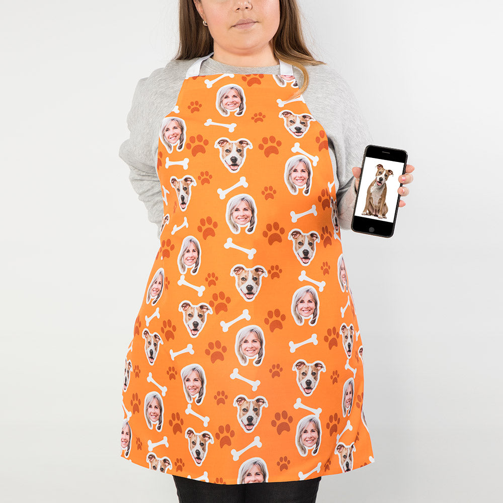 You & Your Dogs Faces Apron
