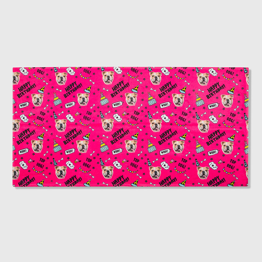 Top Dog Birthday Towel