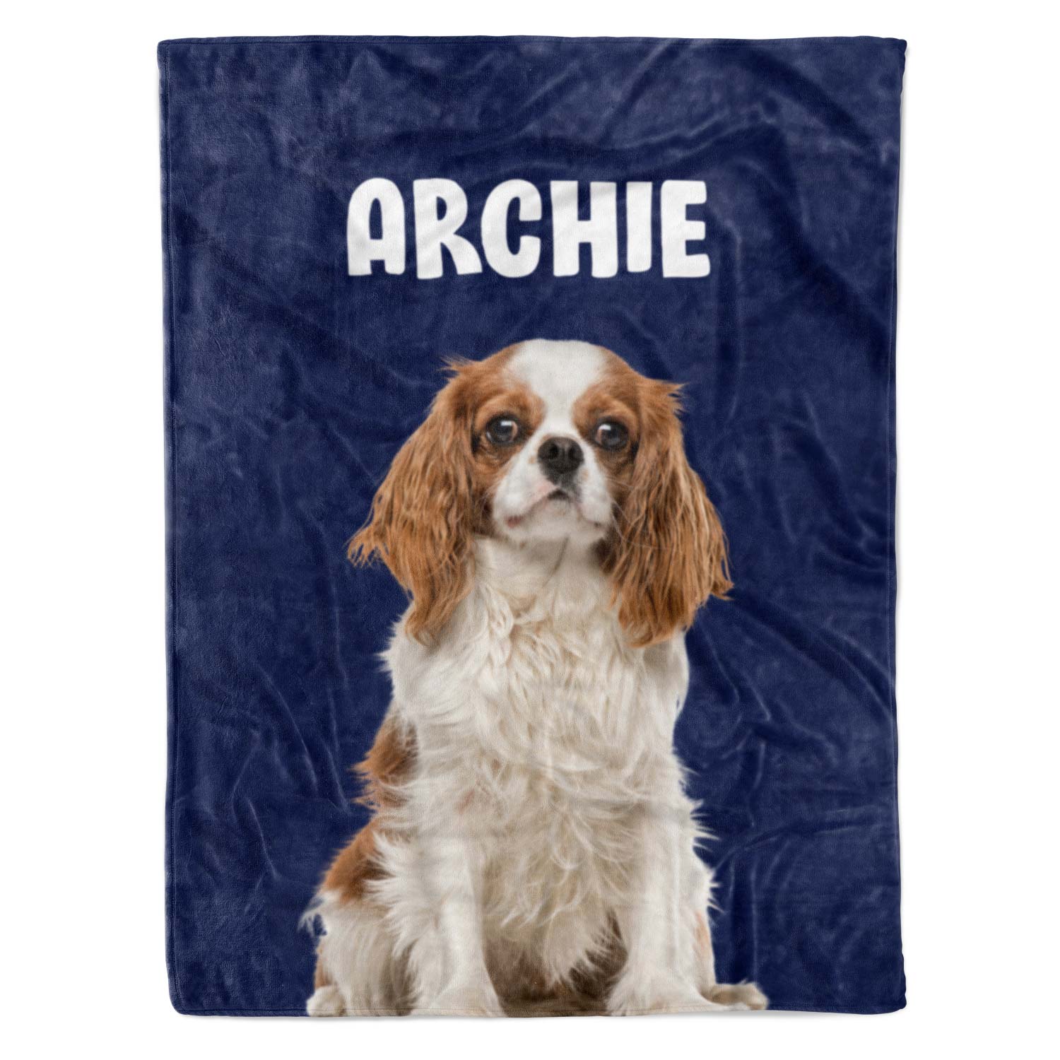 Dog Name Personalised Blanket
