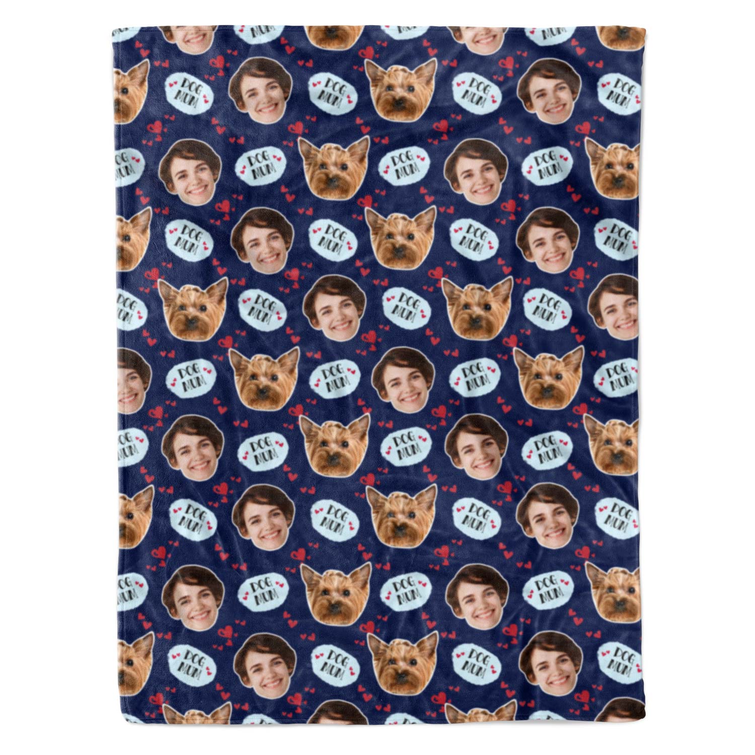 Dog Mum Personalised Blanket