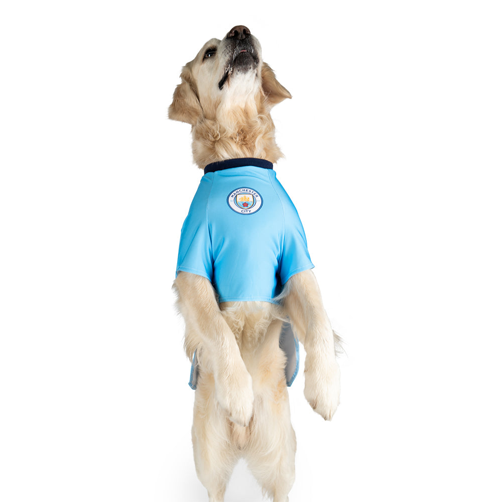 Personalised Man City Dog Shirt