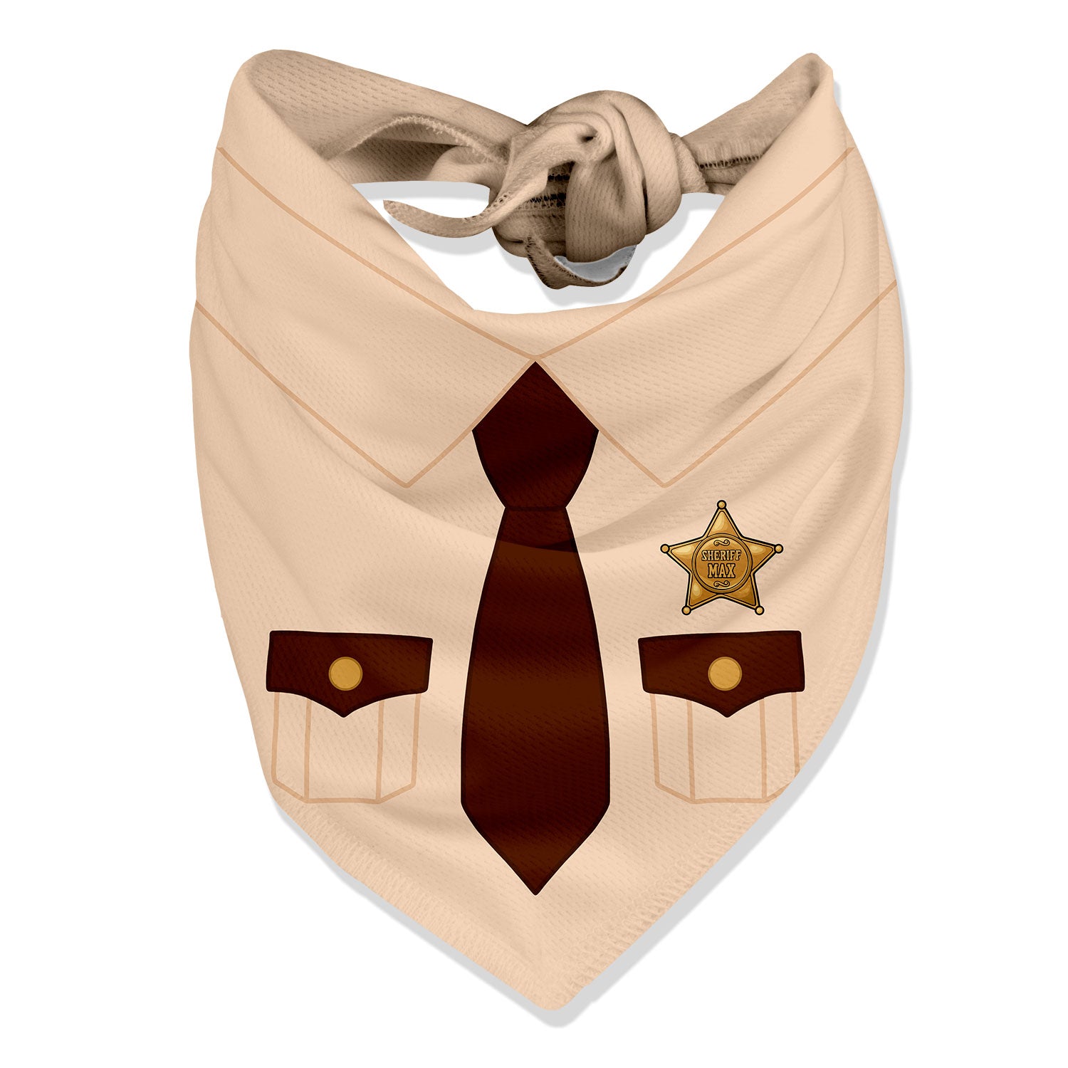 sherriff dog bandana