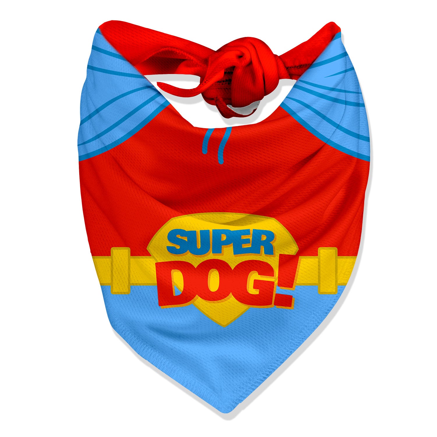 superhero dog bandana