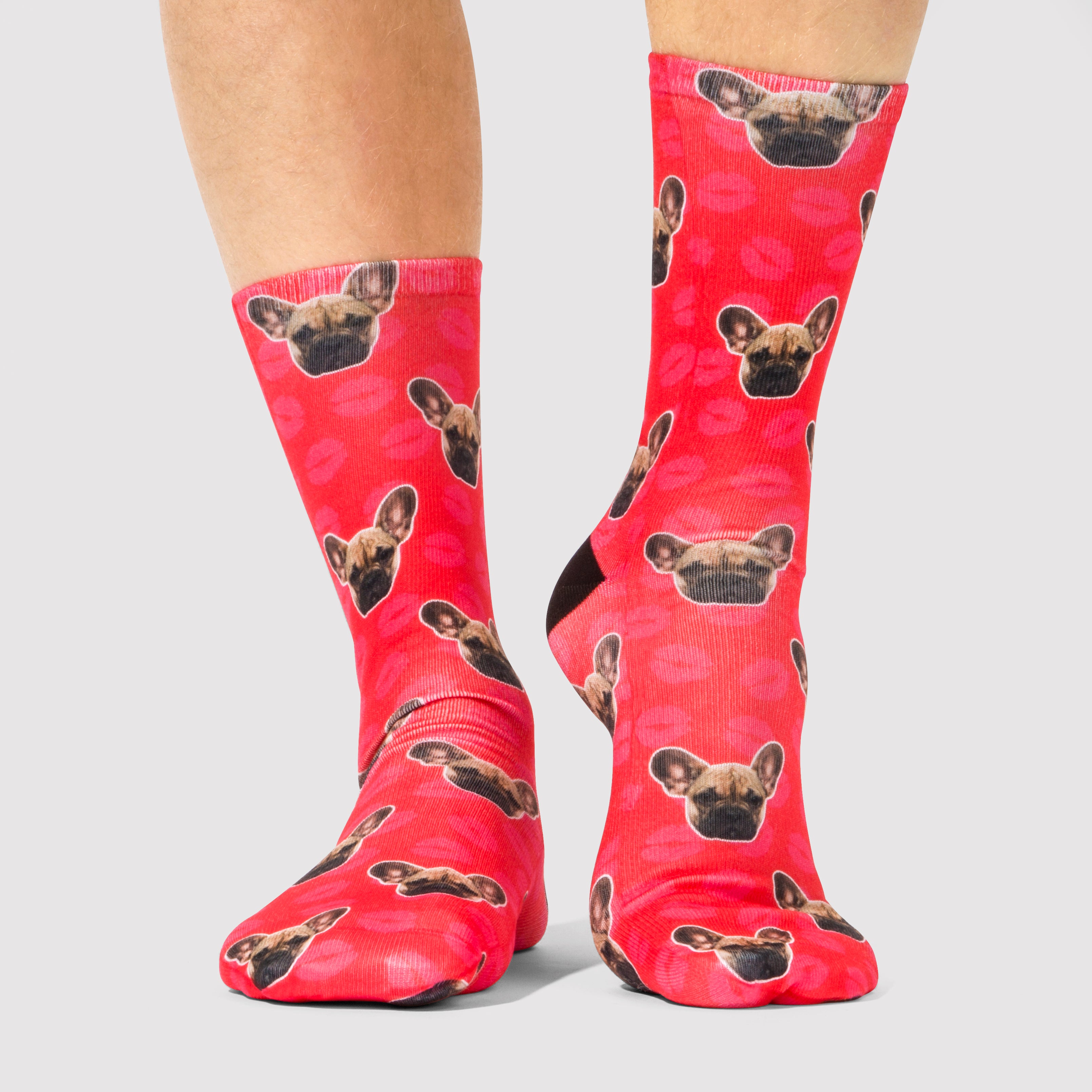 Valentines Kiss Dogsy Socks