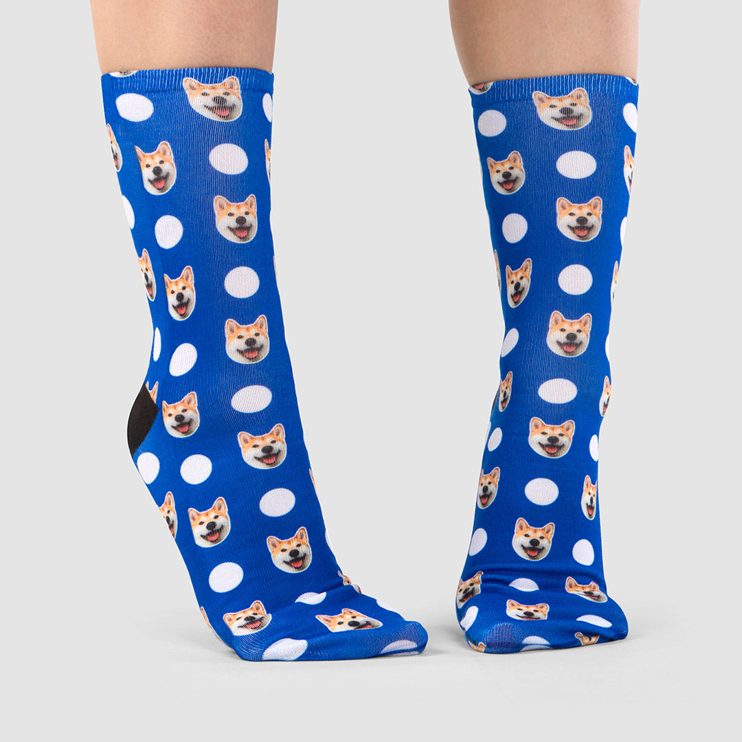 Polka Dog Socks