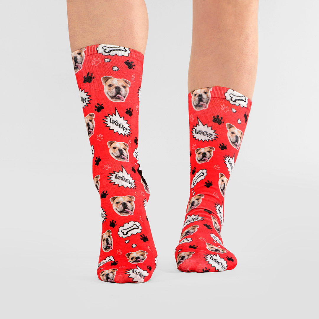 Woof Dog On Socks