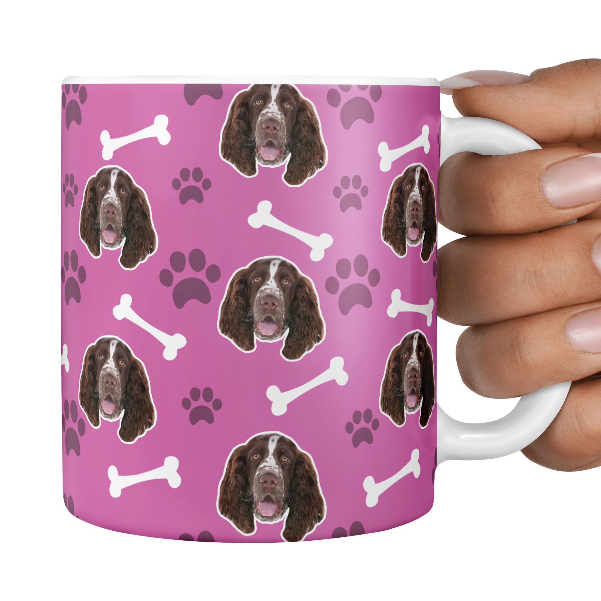 photo dog mug