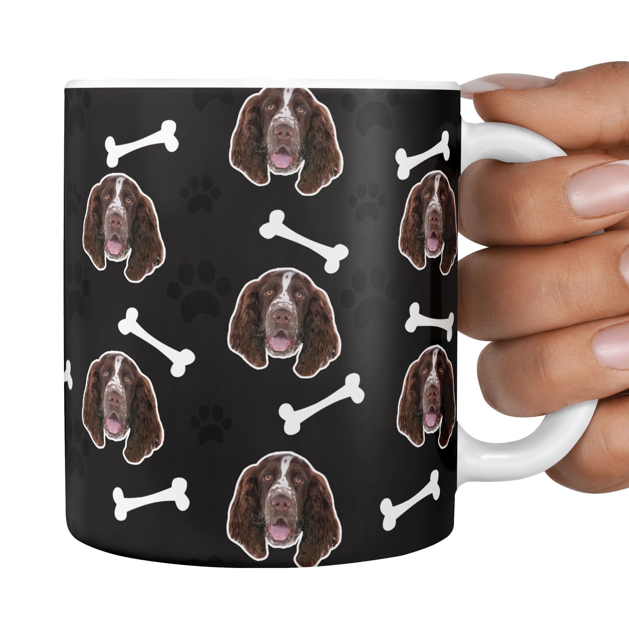 personalised mug with your dog on