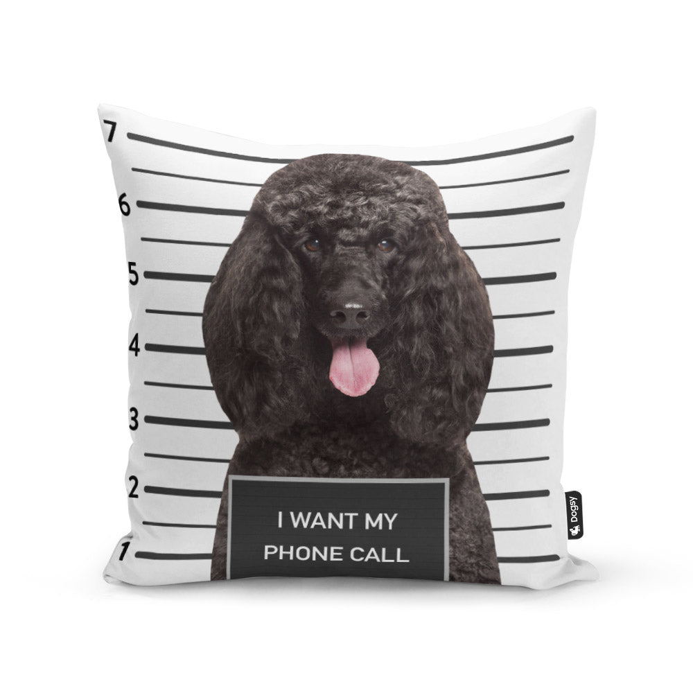 Personalised Dog Mug Shot Cushion