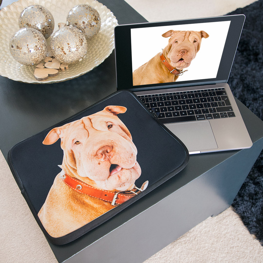 Your Dog On A Laptop Case