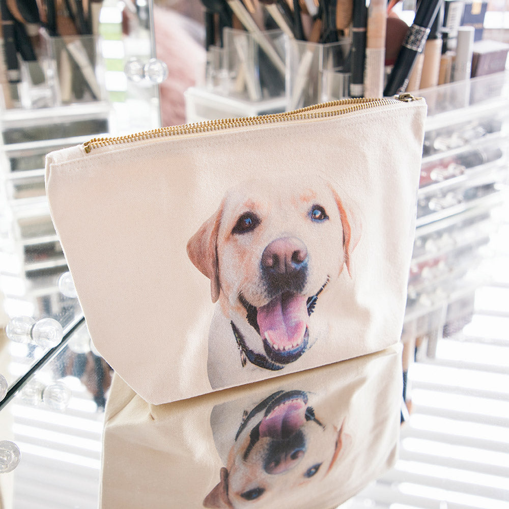 Personalised Dog Makeup Bag
