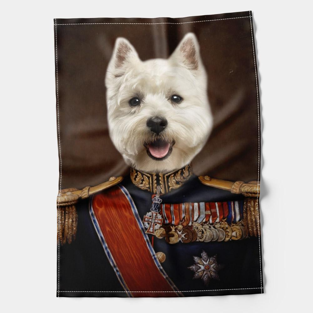 Dog Major Tea Towel