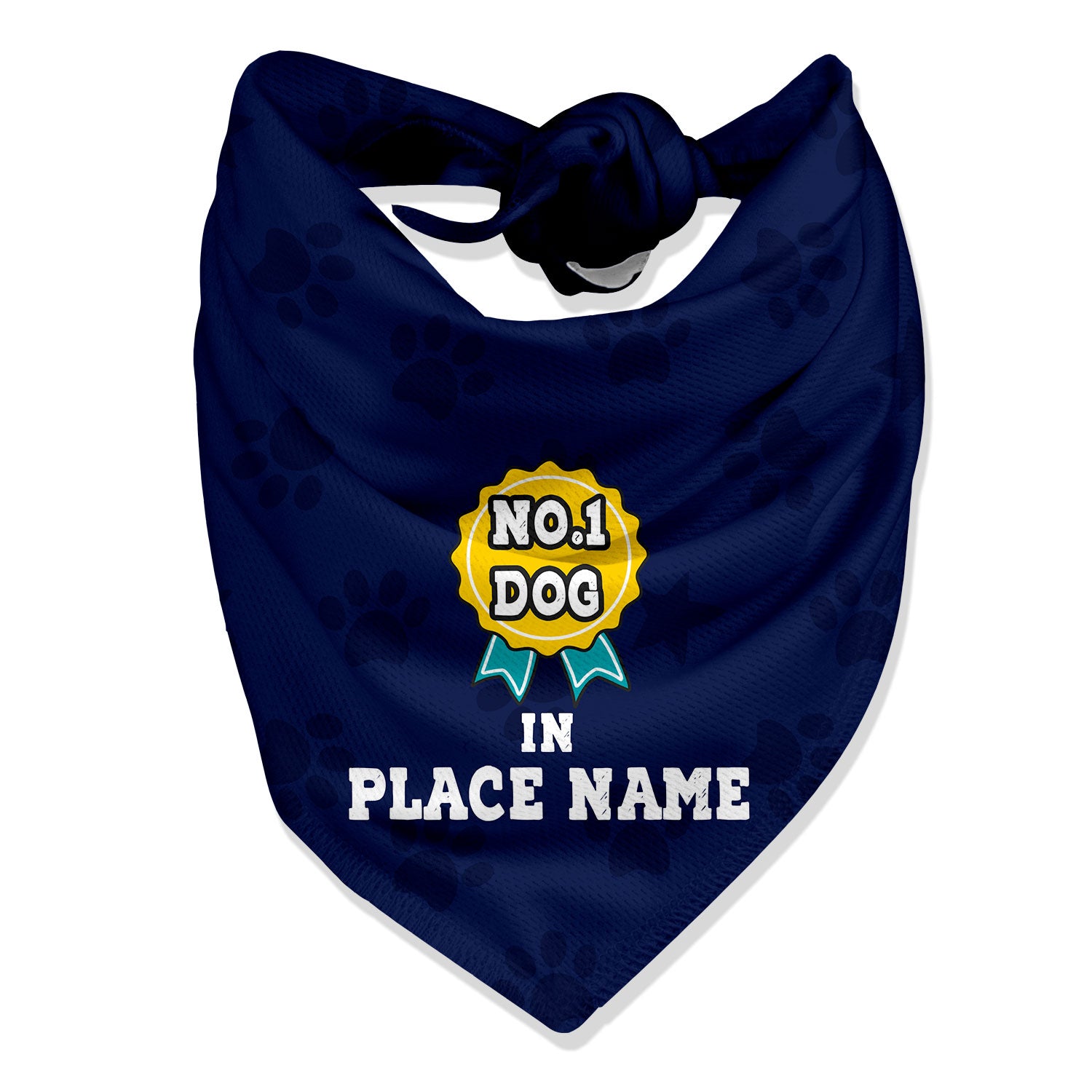 No 1 in Town Dog Bandana