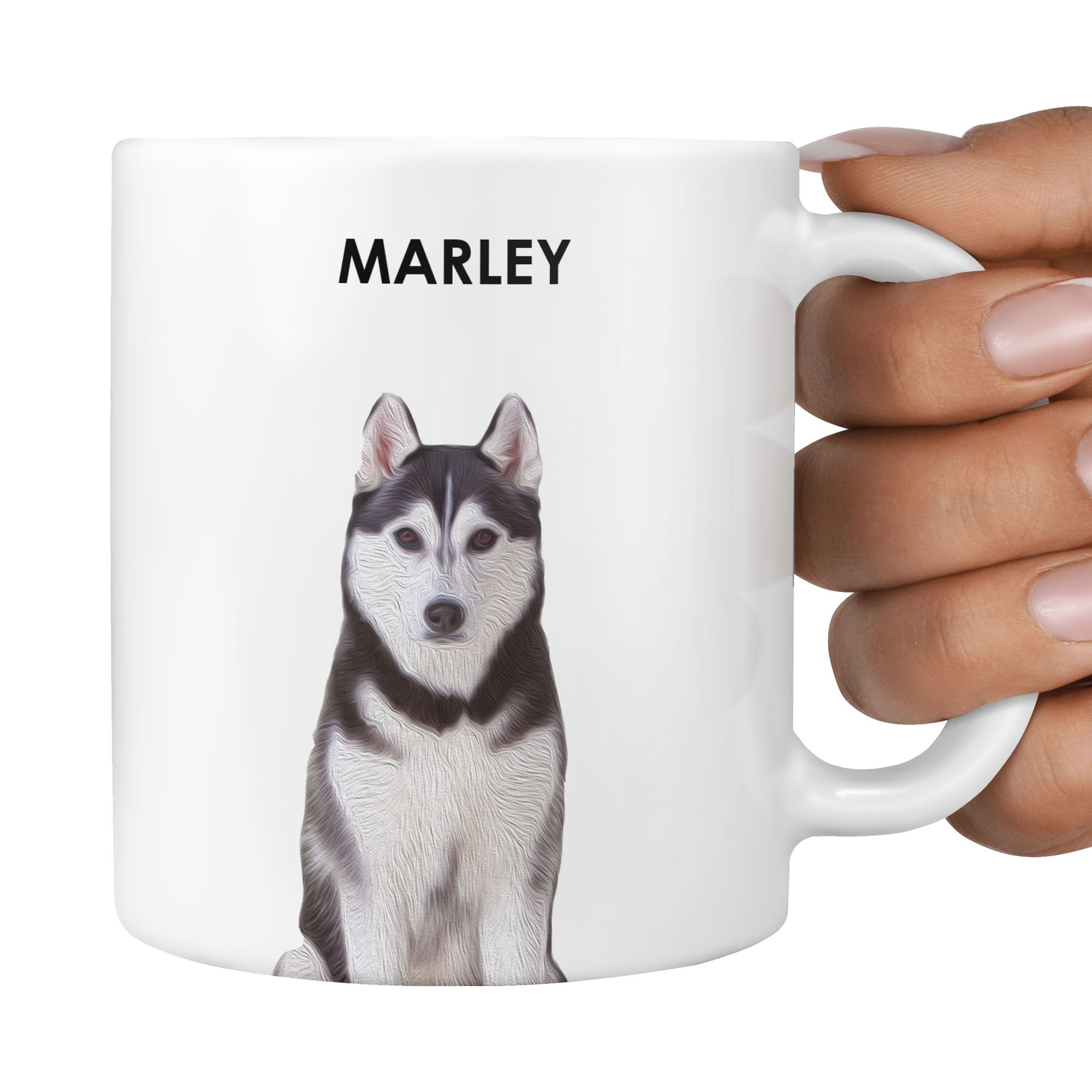 Custom Dog Portrait Mug