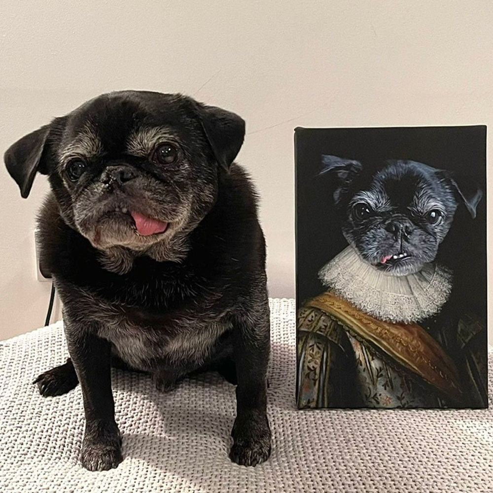 Noble Dog Portrait