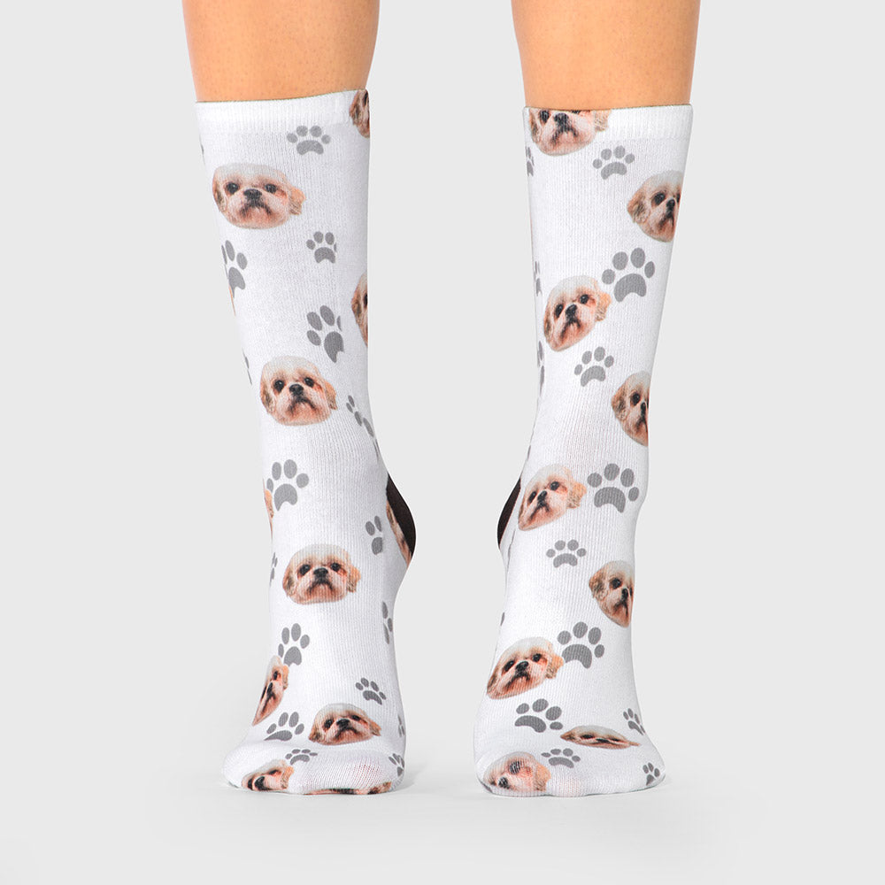 Custom Dog On Socks
