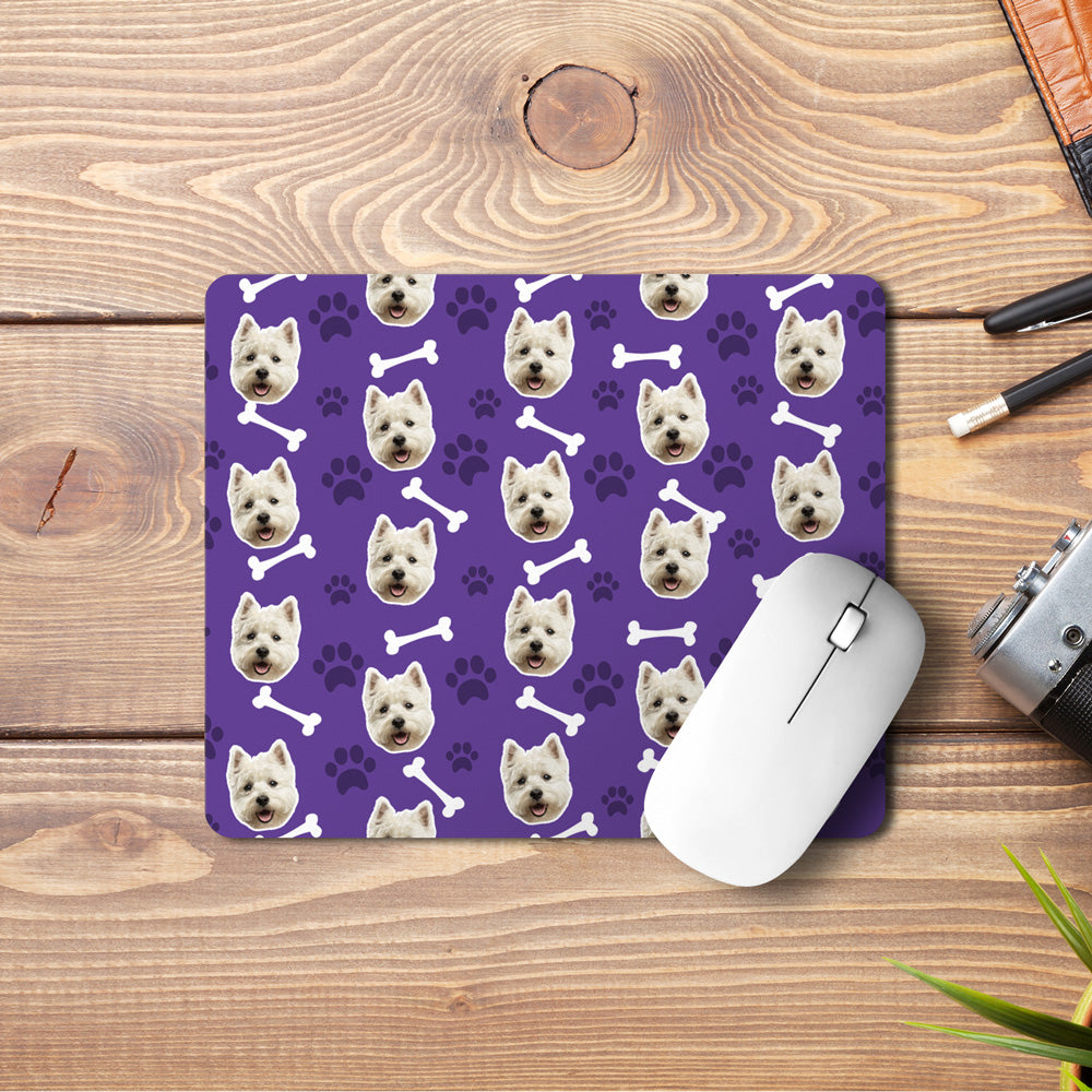 Mouse Mat With Dogs Photo