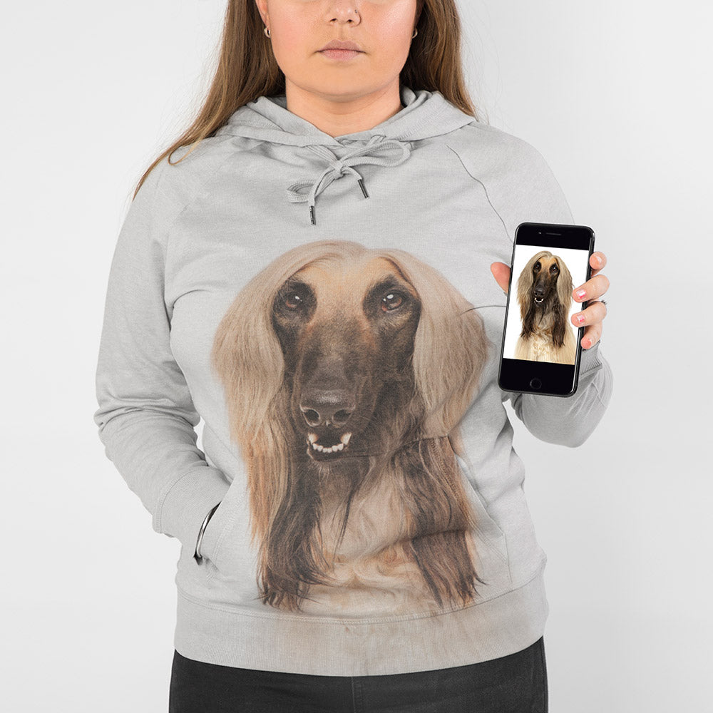 Dog Face Ladies Hoodie