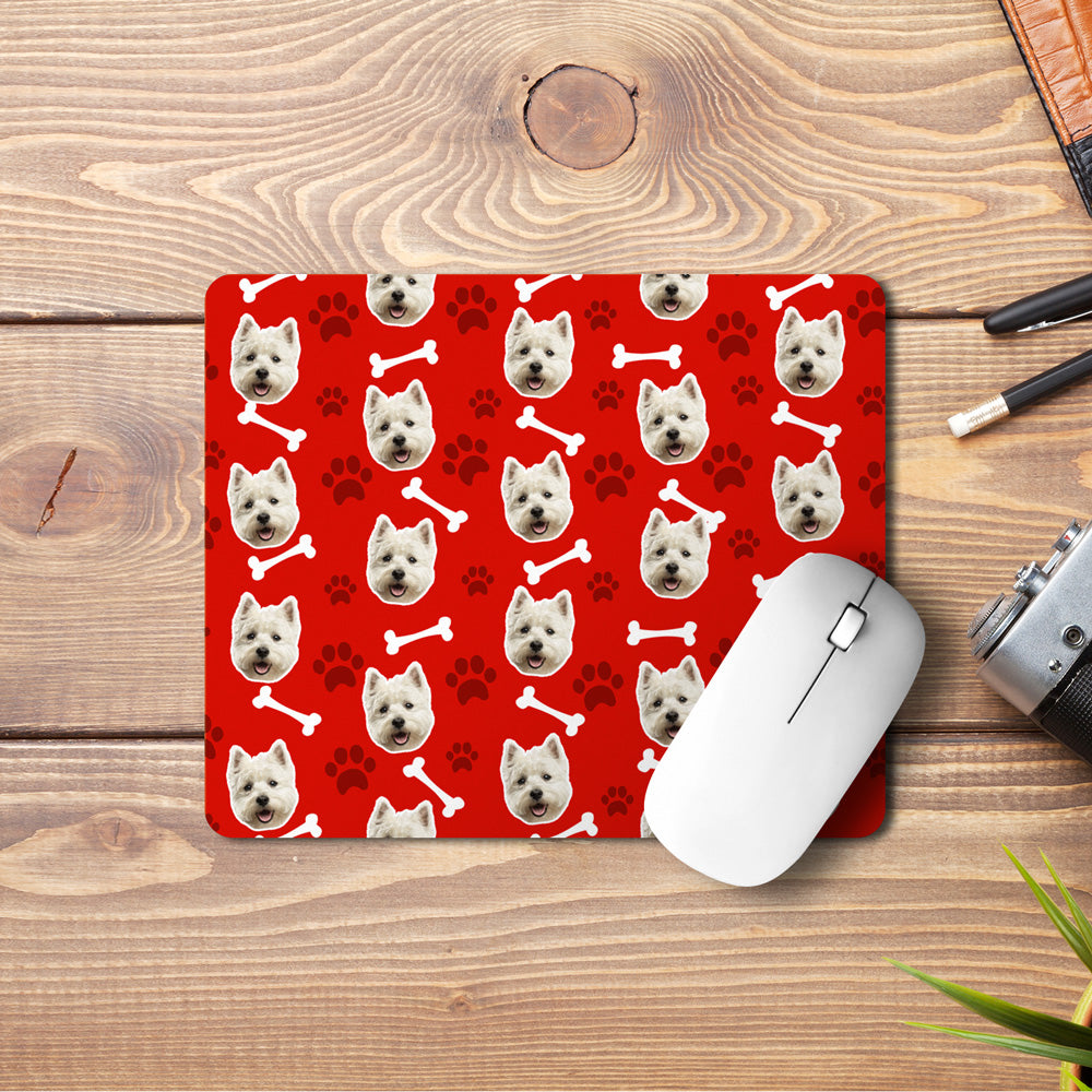 Mouse Mat With Dog Photo On