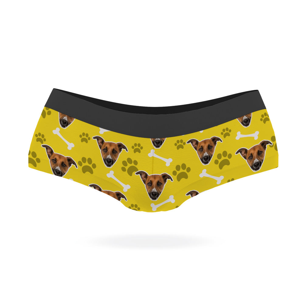 Your Dogs Photo On Ladies Knickers