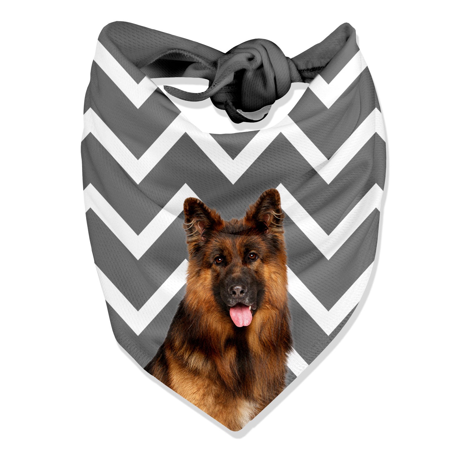 Zigzag Personalised Dog Bandana