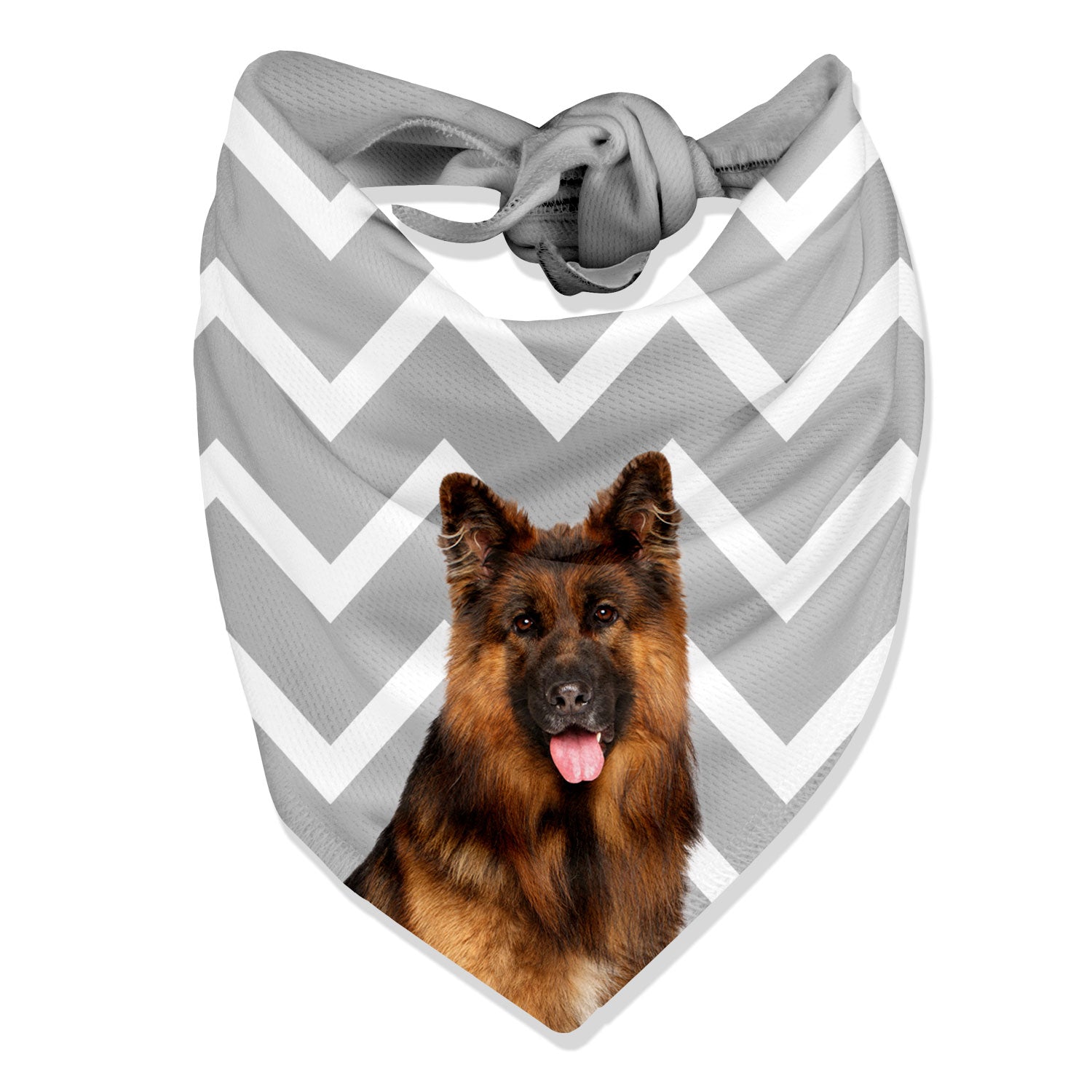 Zigzag Personalised Dog Bandana