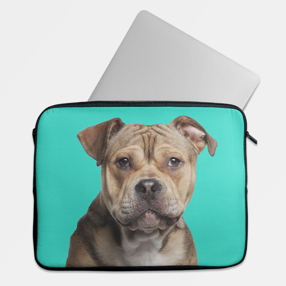 Custom Dog Laptop Case