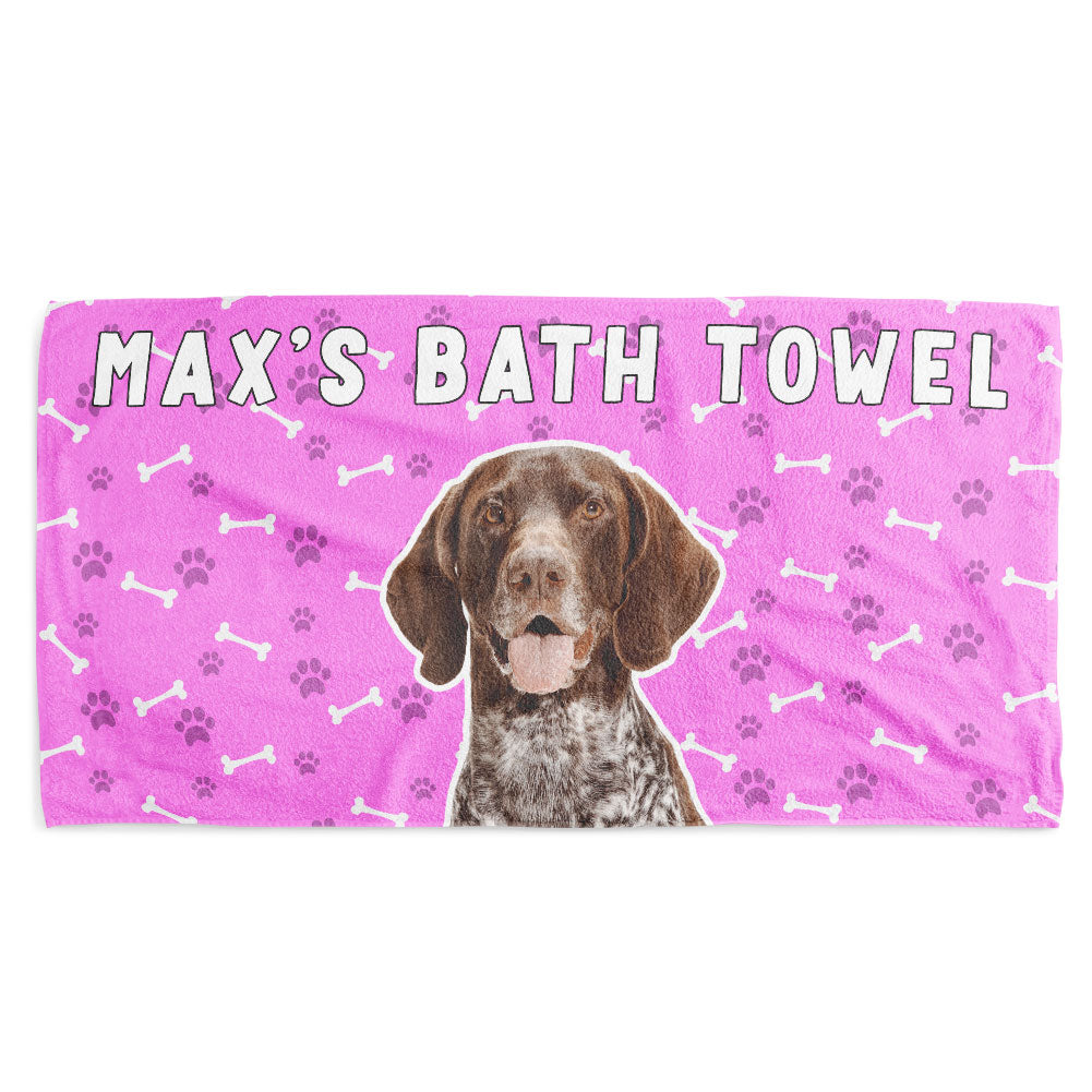 My Dog Name Towel