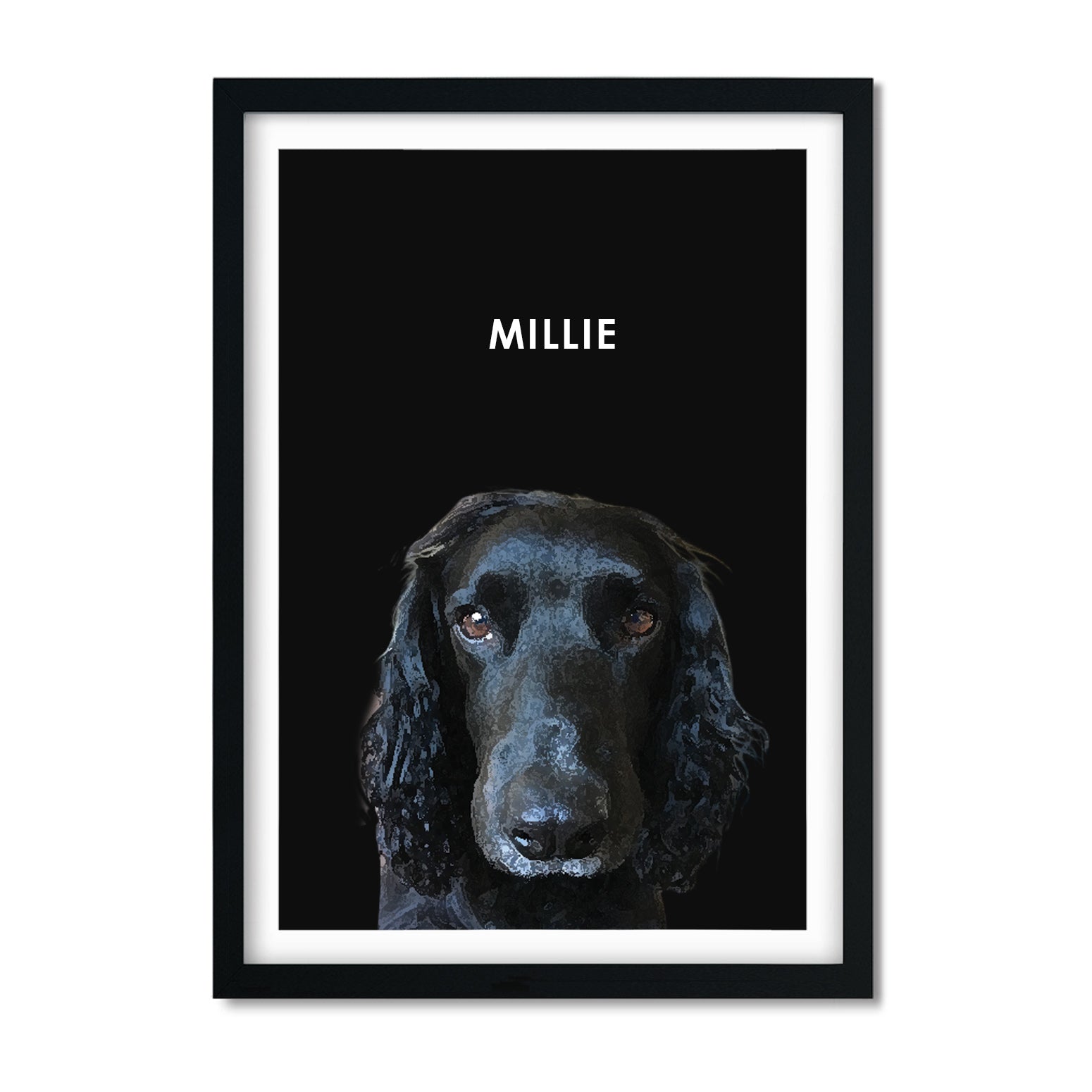 dog portrait gifts for dog lovers