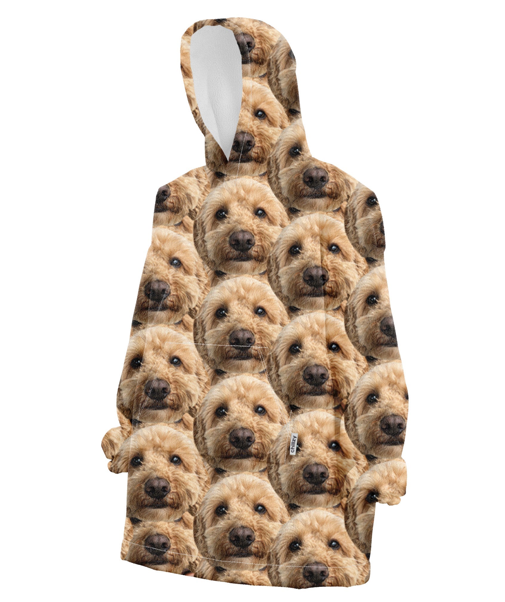 Your Dog Mash Hoodie Blanket