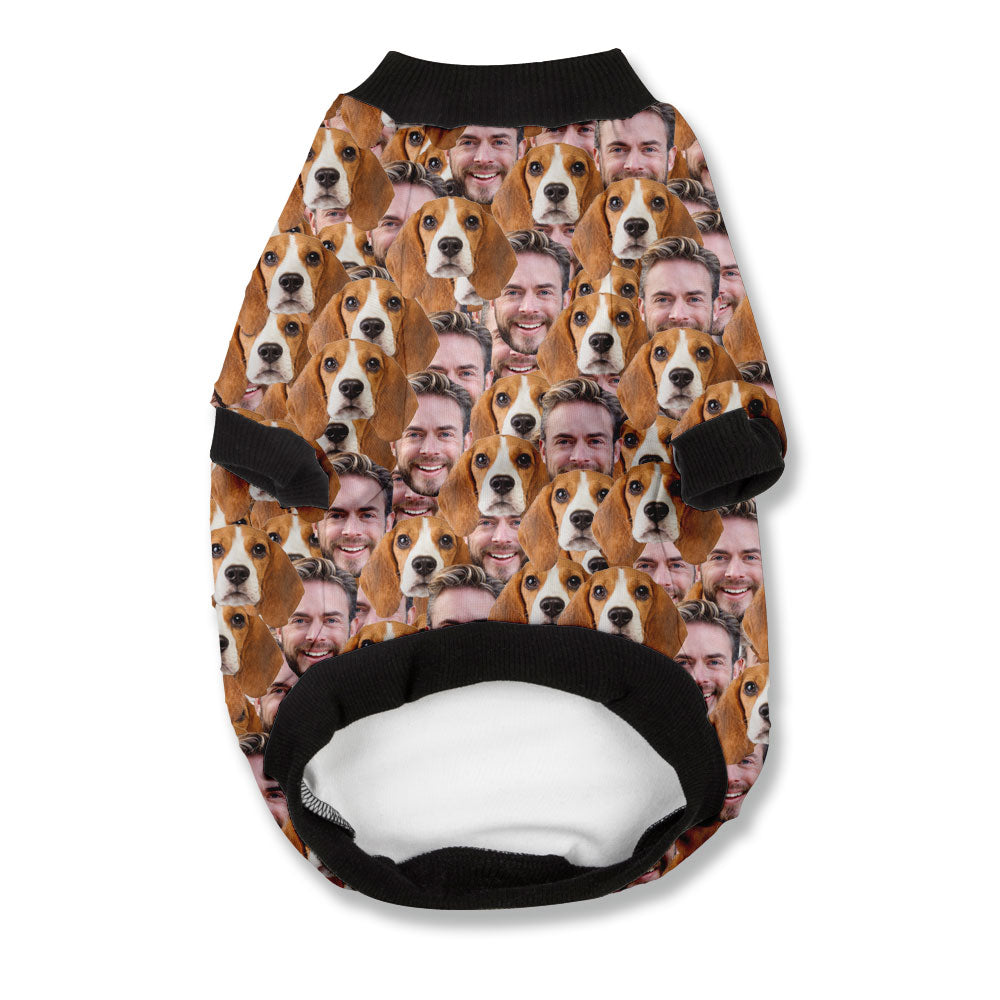 Dog & Owner Face Photo Jumper