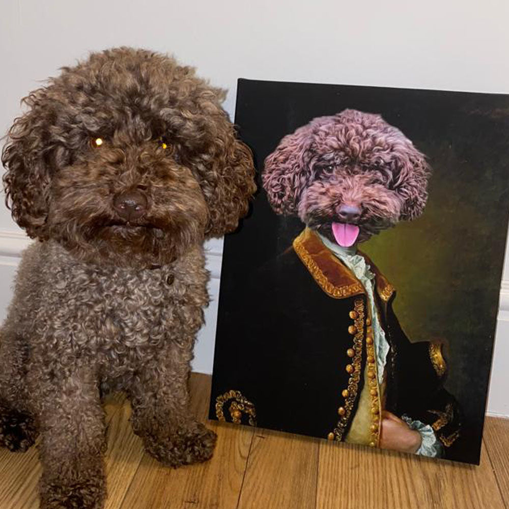 Royal Guy Dog Portrait