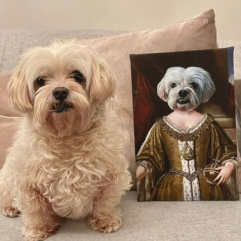 Royal Highness Dog Portrait