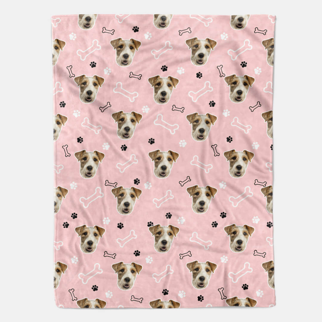 Pink Dogsy x Dogs Trust Dog Blanket