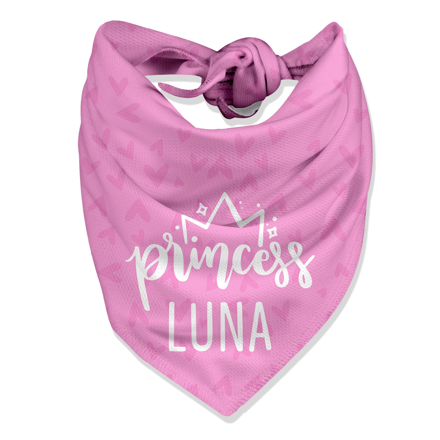 Princess Personalised Dog Bandana