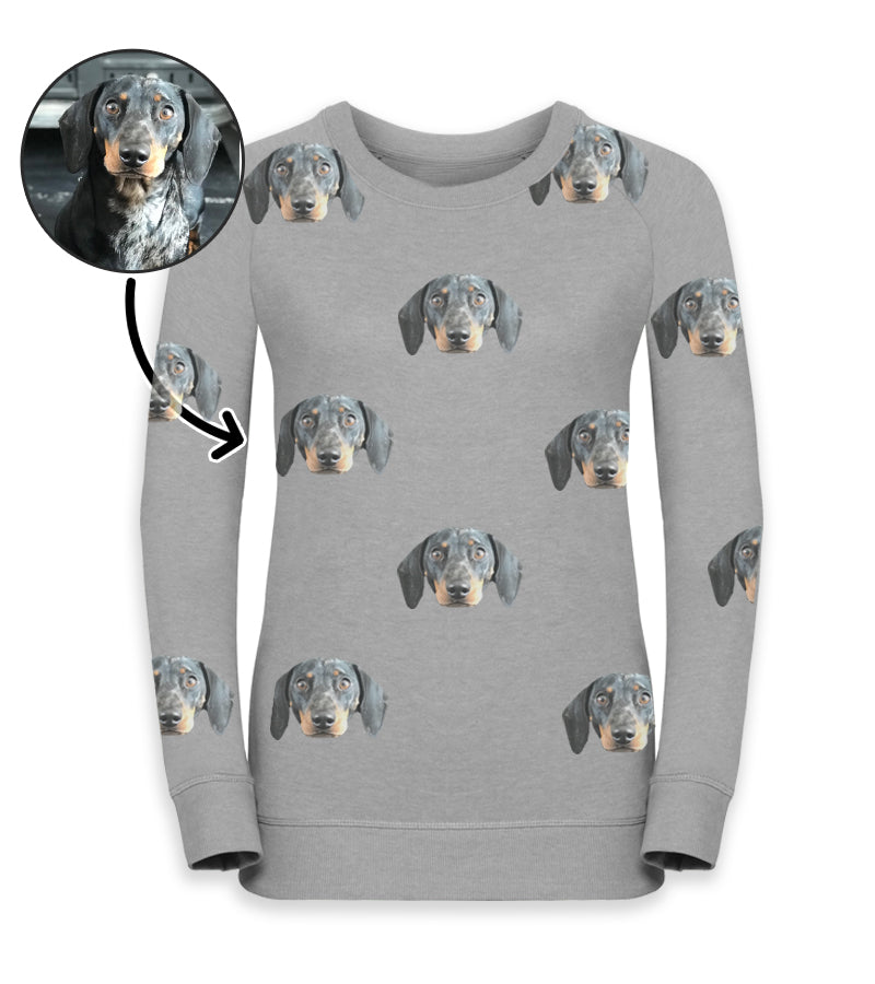 Personalised Dog Ladies Sweat & Jogger Set
