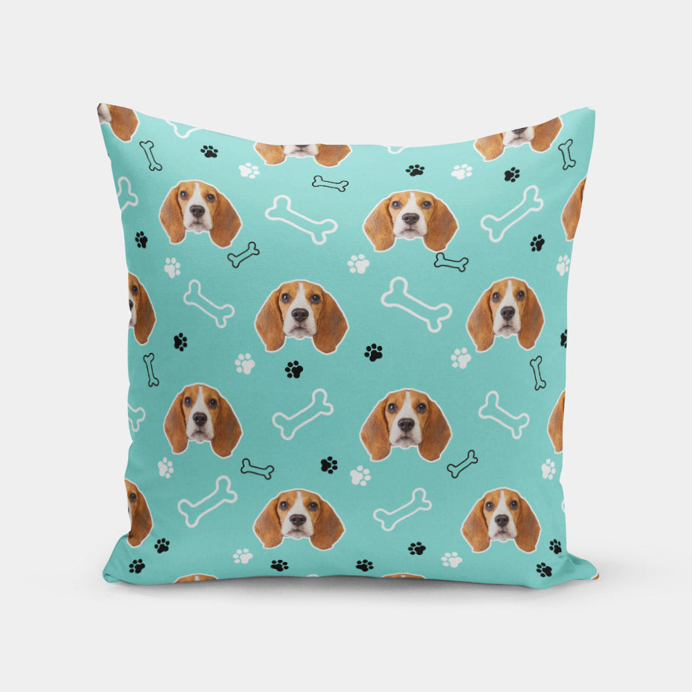 Turquoise Dogsy x Dogs Trust Cushion